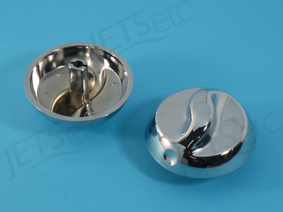 MAAX SWIRL AIR KNOB CHROME TOP 10004558-084